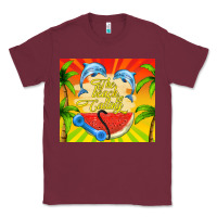 Burgundy the beach is calling Classic Tee - TumblerDesignByShophia