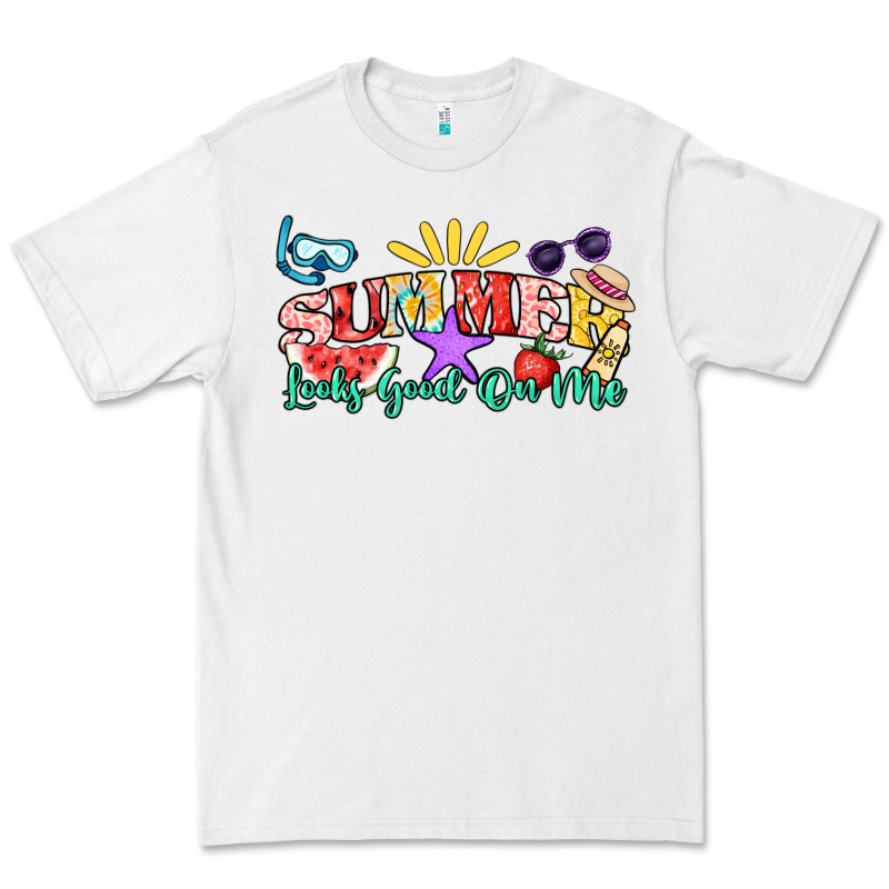 Summer Looks Good On Me Premium Tee by NancyCooperArtShop | Teevron