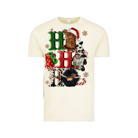 Vintage Arctic ho ho ho heifer cow gnomies Vintage Tee - CowGirlArtShop