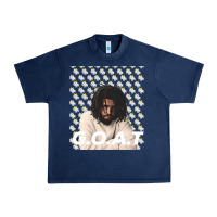 Navy Retro Vintage J Cute Cole Gifts Women Urban Heavy Tee - longCreatives