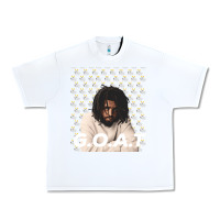 White Retro Vintage J Cute Cole Gifts Women Urban Heavy Tee - longCreatives
