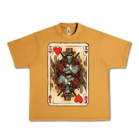 King Of Hearts Cowboy Urban Heavy Tee | Teevron