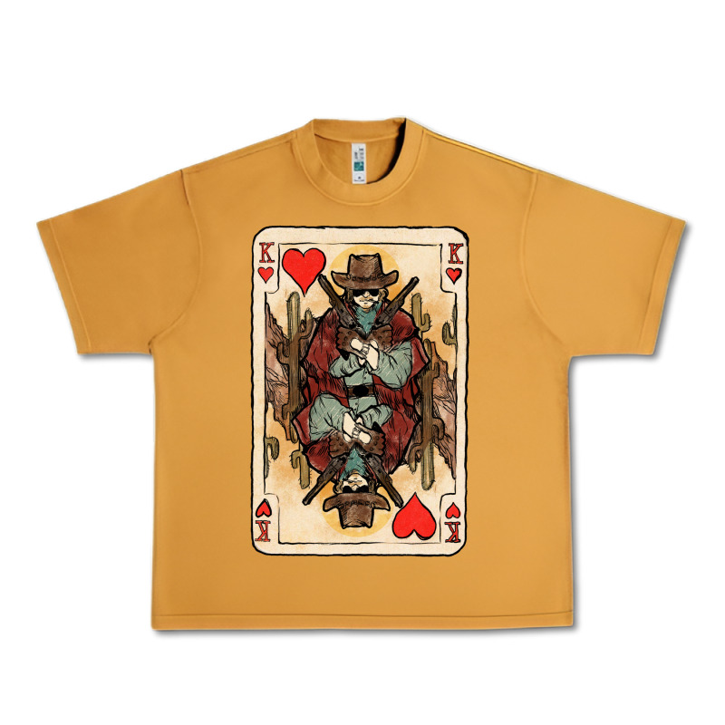 King Of Hearts Cowboy Urban Heavy Tee by HowdyJamesFarm | Teevron