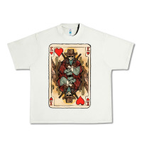 Pistachio King Of Hearts Cowboy Urban Heavy Tee - HowdyJamesFarm