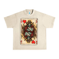 Sandshell King Of Hearts Cowboy Urban Heavy Tee - HowdyJamesFarm