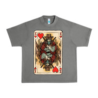 Tornado King Of Hearts Cowboy Urban Heavy Tee - HowdyJamesFarm