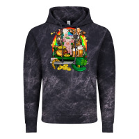 Cloud Black St. Patrick's Day farm animals on truck Vintage Hoodie - HowdyJamesFarm