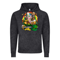 Vintage Black St. Patrick's Day farm animals on truck Vintage Hoodie - HowdyJamesFarm