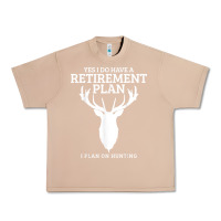 Burro Hunting Retirement Plan Funny Elk Deer Retired Hunter Gift Urban Heavy Tee - longCreatives