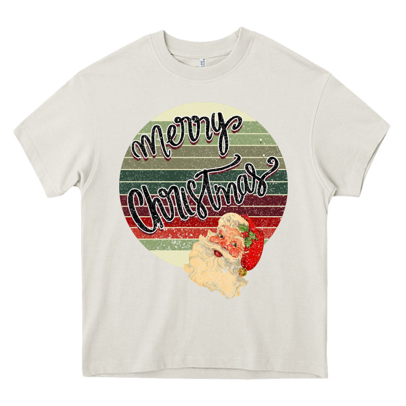 Merry Christmas Vintage Retro Heavy Core Tee by Bettercallsaul | Teevron