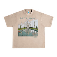 French Oak india agra taj mahal mausoleum travel tourist Urban Heavy Tee - longCreatives