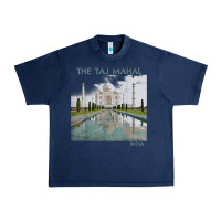 India Agra Taj Mahal Mausoleum Travel Tourist Urban Heavy Tee | Teevron