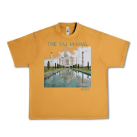 Peanut Butter india agra taj mahal mausoleum travel tourist Urban Heavy Tee - longCreatives