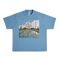 Pebble Blue india agra taj mahal mausoleum travel tourist Urban Heavy Tee - longCreatives