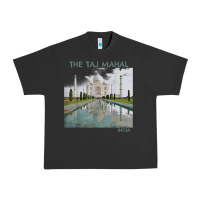 Pigment Black india agra taj mahal mausoleum travel tourist Urban Heavy Tee - longCreatives