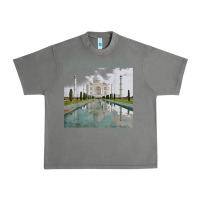 Tornado india agra taj mahal mausoleum travel tourist Urban Heavy Tee - longCreatives