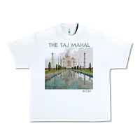 White india agra taj mahal mausoleum travel tourist Urban Heavy Tee - longCreatives