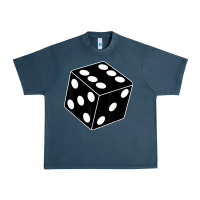Midnight Navy black gaming dice halloween costume cool quirky funny Urban Heavy Tee - longCreatives