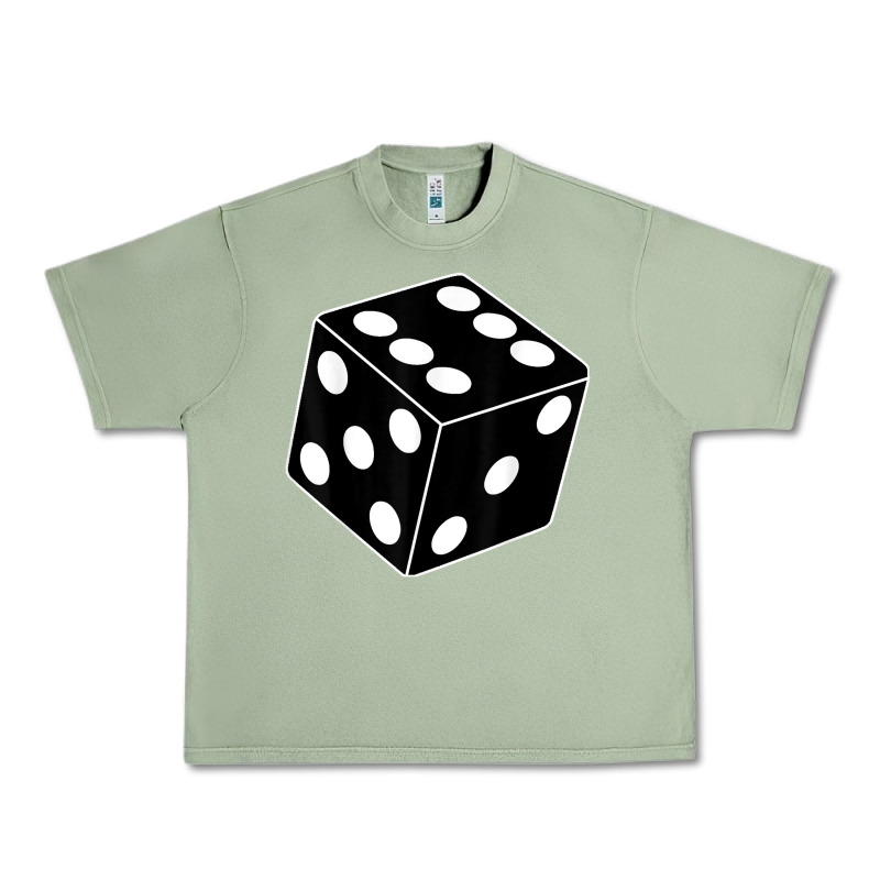 Black Gaming Dice Halloween Costume Cool Quirky Funny Urban Heavy Tee by longCreatives | Teevron