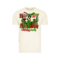 Vintage Arctic howdy christmas with cactusses Vintage Tee - CowGirlArtShop