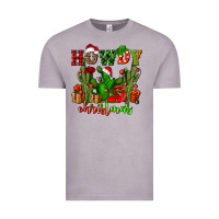 Vintage Zinc howdy christmas with cactusses Vintage Tee - CowGirlArtShop