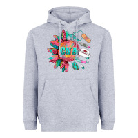 Heather Grey western certified nurse asistant  medical instruments Heavyweight Hoodie - BarkalooDesign