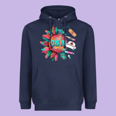 Western Certified Nurse Asistant  Medical Instruments Heavyweight Hoodie Designed By Barkaloodesign