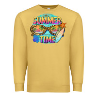 Antique Gold summer time sunset glasses Premium Sweatshirt - BarkalooDesign
