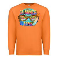 Carrot summer time sunset glasses Premium Sweatshirt - BarkalooDesign