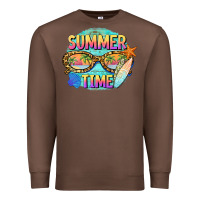 Chestnut summer time sunset glasses Premium Sweatshirt - BarkalooDesign