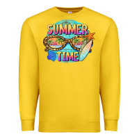 Lemon summer time sunset glasses Premium Sweatshirt - BarkalooDesign