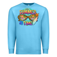 Ocean Blue summer time sunset glasses Premium Sweatshirt - BarkalooDesign