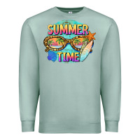 Seafoam summer time sunset glasses Premium Sweatshirt - BarkalooDesign