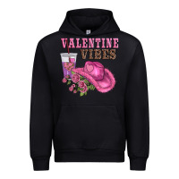 Black valentines day valentine vıbes Urban Hoodie - AdoDesignShop