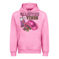 Fuchsia Pink valentines day valentine vıbes Urban Hoodie - AdoDesignShop