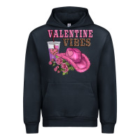 Navy valentines day valentine vıbes Urban Hoodie - AdoDesignShop