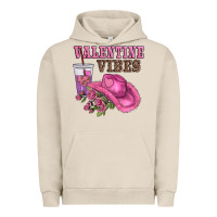 Pigment French Oak valentines day valentine vıbes Urban Hoodie - AdoDesignShop