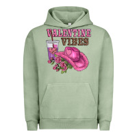 Pigment Oil Green valentines day valentine vıbes Urban Hoodie - AdoDesignShop