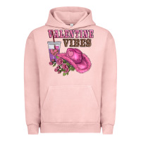 Pigment Salmon valentines day valentine vıbes Urban Hoodie - AdoDesignShop