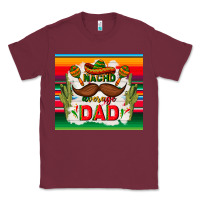 Burgundy nacho average dad father's day Classic Tee - TumblerDesignByShophia