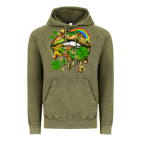 St. Patrick's Day Lips Vintage Hoodie | Teevron