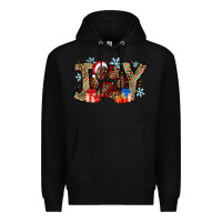 Black festive joy Premium Hoodie - CowhideDigitalArt