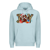 Blue Mist festive joy Premium Hoodie - CowhideDigitalArt