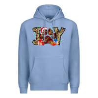 Colony Blue festive joy Premium Hoodie - CowhideDigitalArt