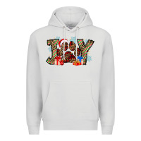 Dove Grey festive joy Premium Hoodie - CowhideDigitalArt
