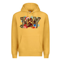 Mustard festive joy Premium Hoodie - CowhideDigitalArt