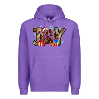 Purple festive joy Premium Hoodie - CowhideDigitalArt