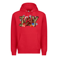 Red festive joy Premium Hoodie - CowhideDigitalArt