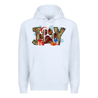 White festive joy Premium Hoodie - CowhideDigitalArt