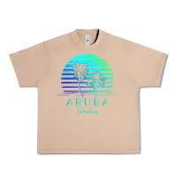 Burro Vintage Aruba Beach Tropical Vibes Vacation Souvenir Gift Urban Heavy Tee - longCreatives